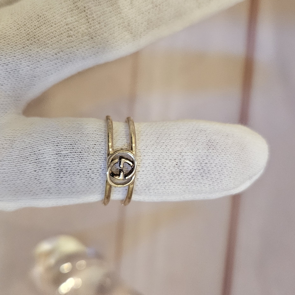 Gucci Silver Ring - Size Equivalent 5 ¼ - Picture 3 of 3